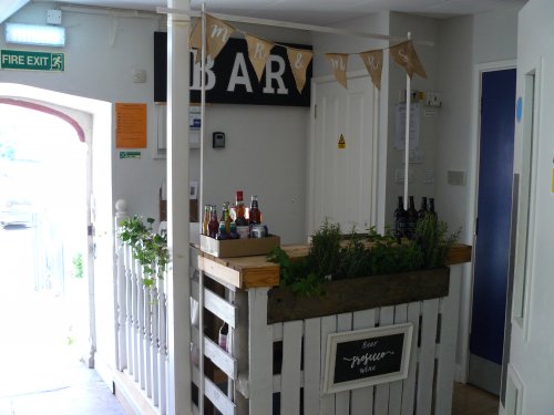 (158) The Main Hall entrance: used as a bar for a wedding image